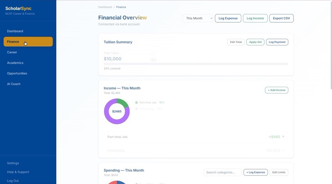 ScholarSync screenshot